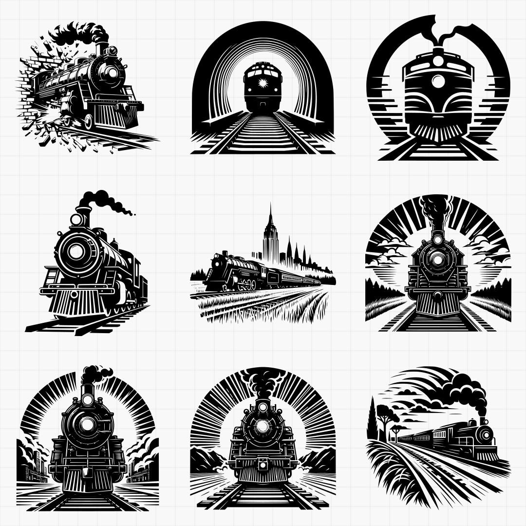 Train Designs Pack - Thumbnail 4