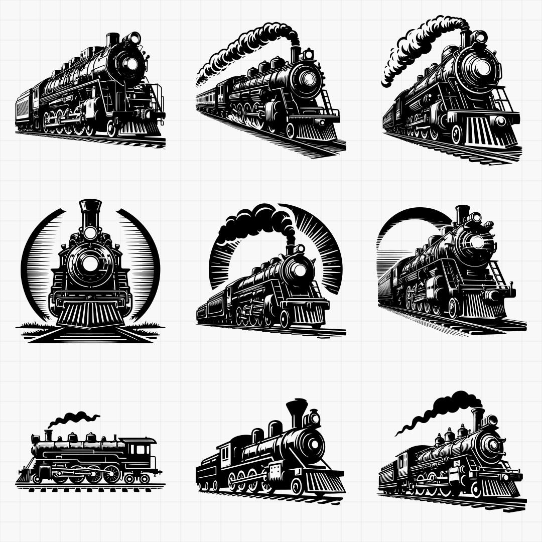 Train Designs Pack - Thumbnail 5