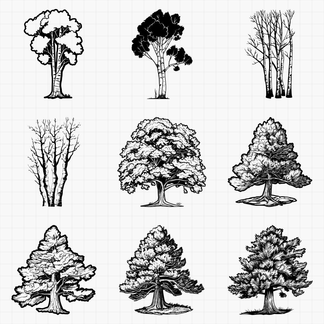 Trees Design Pack - Thumbnail 2