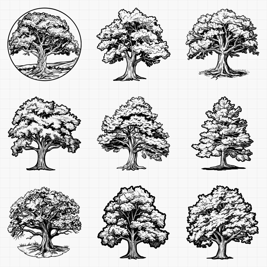 Trees Design Pack - Thumbnail 5