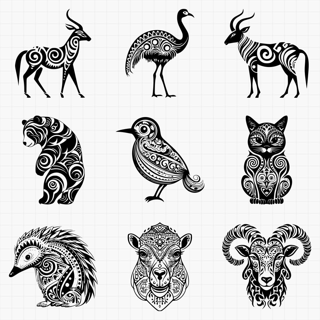 Tribal Asia Animal Pack - Thumbnail 2