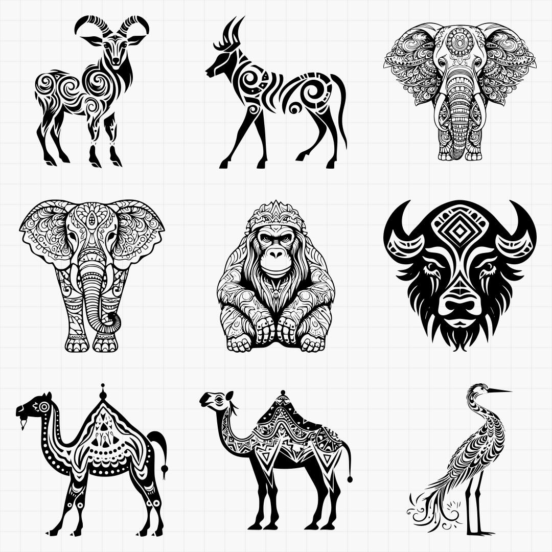 Tribal Asia Animal Pack - Thumbnail 3