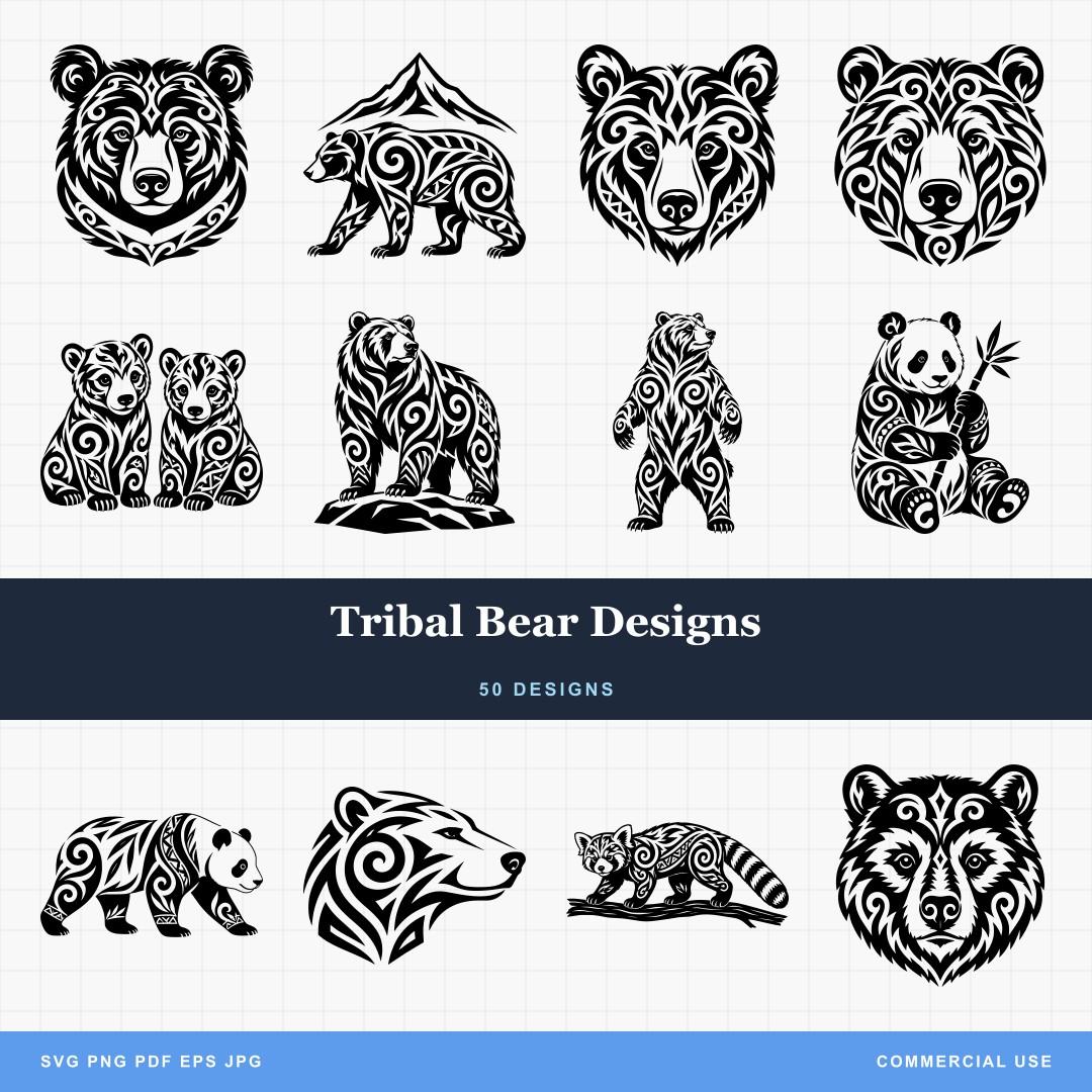 Tribal Bear Designs
