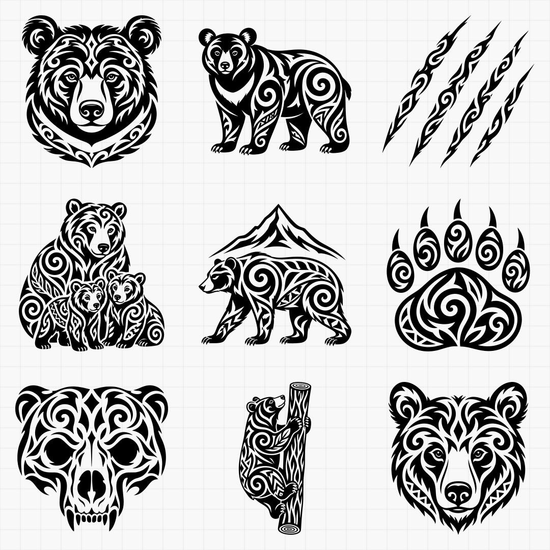 Tribal Bear Designs - Thumbnail 2