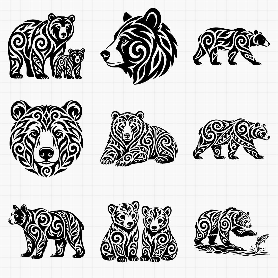 Tribal Bear Designs - Thumbnail 3