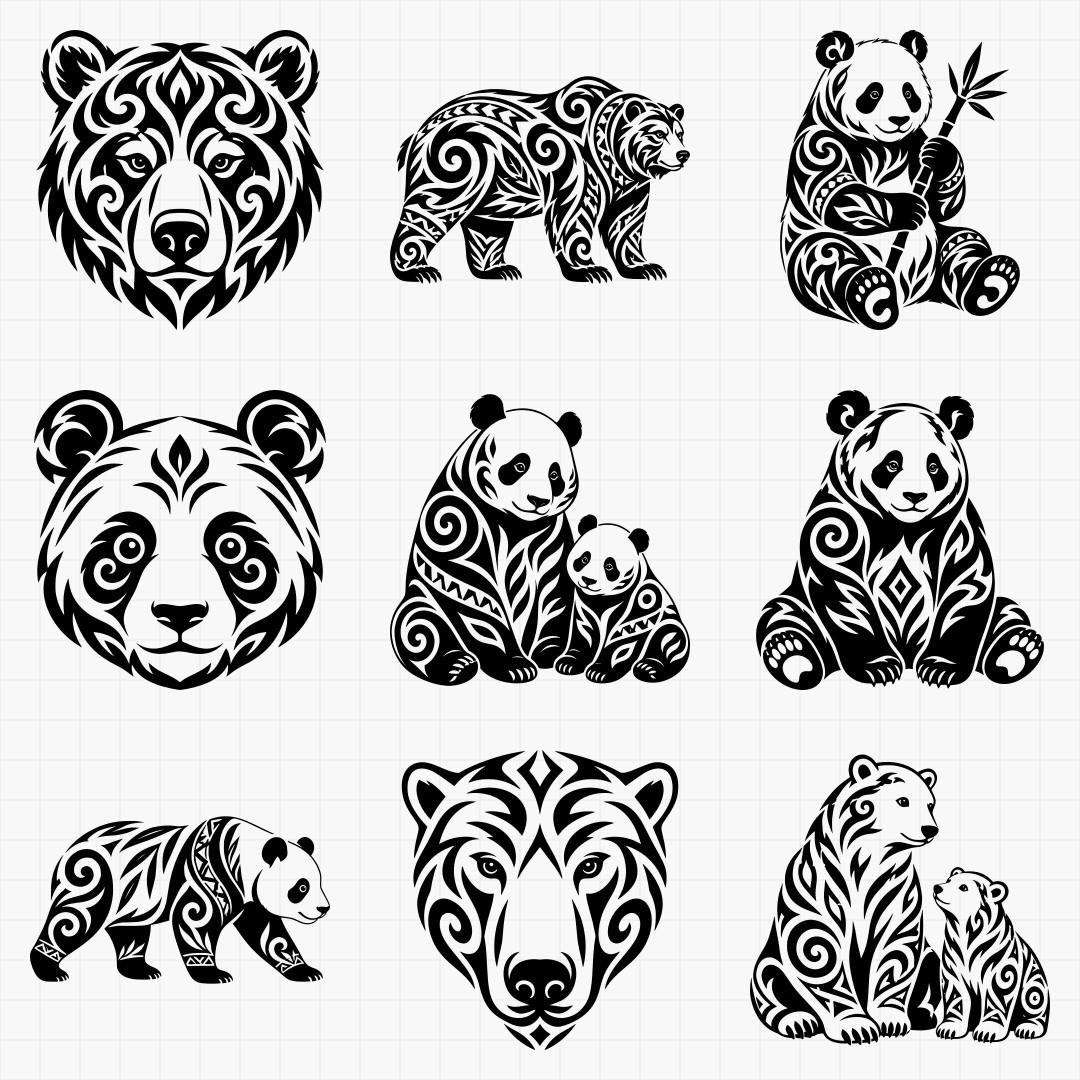 Tribal Bear Designs - Thumbnail 5