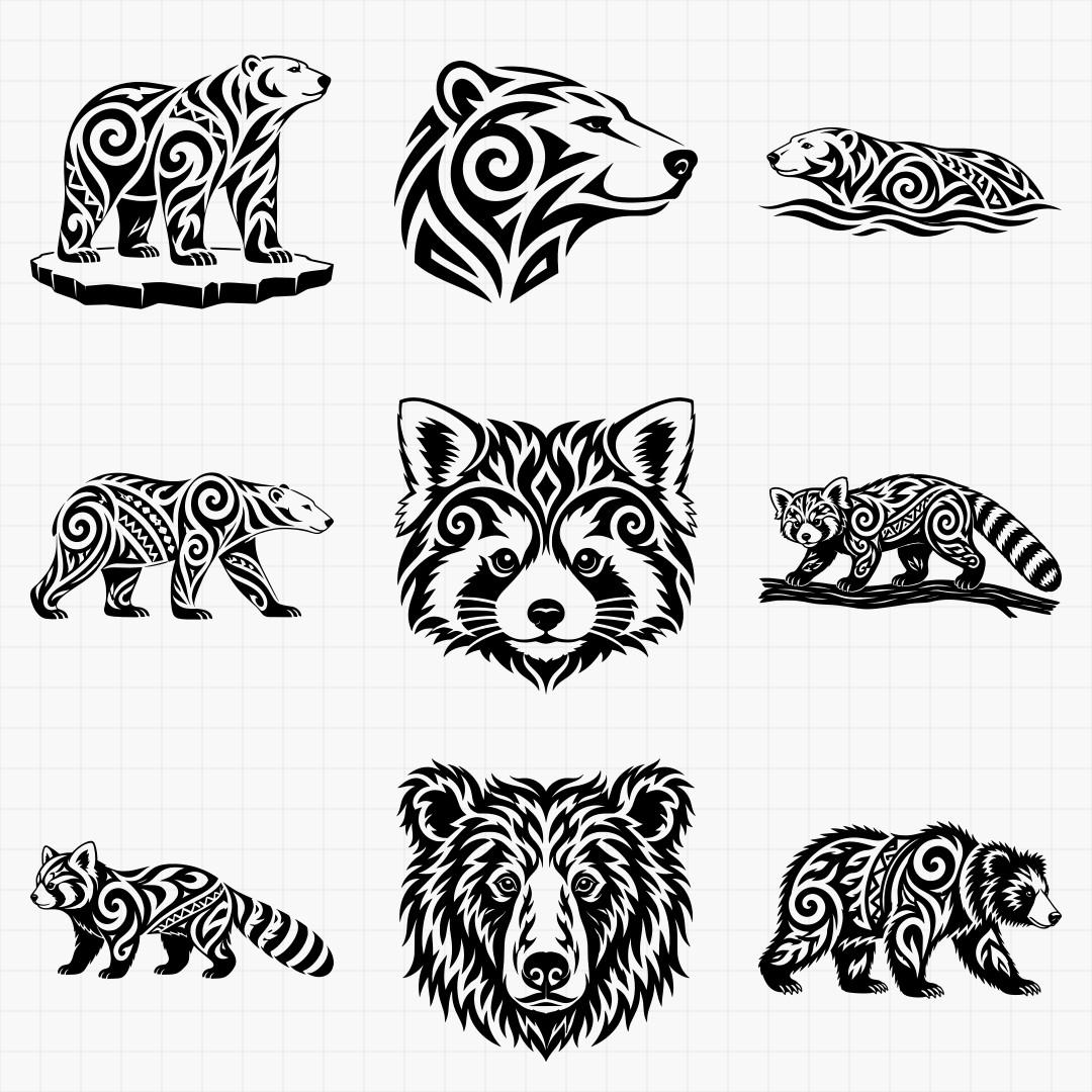 Tribal Bear Designs - Thumbnail 6