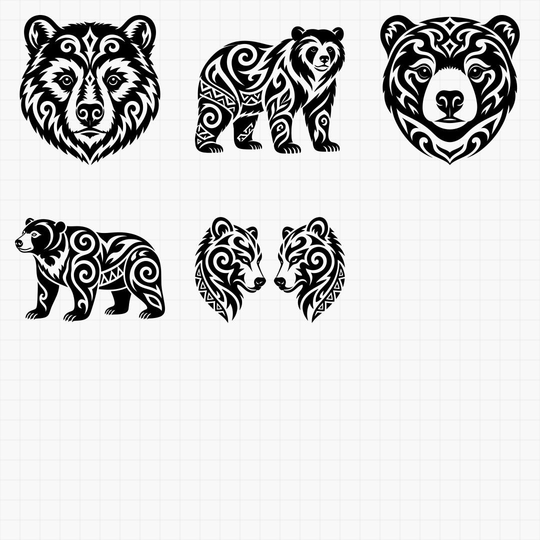Tribal Bear Designs - Thumbnail 7
