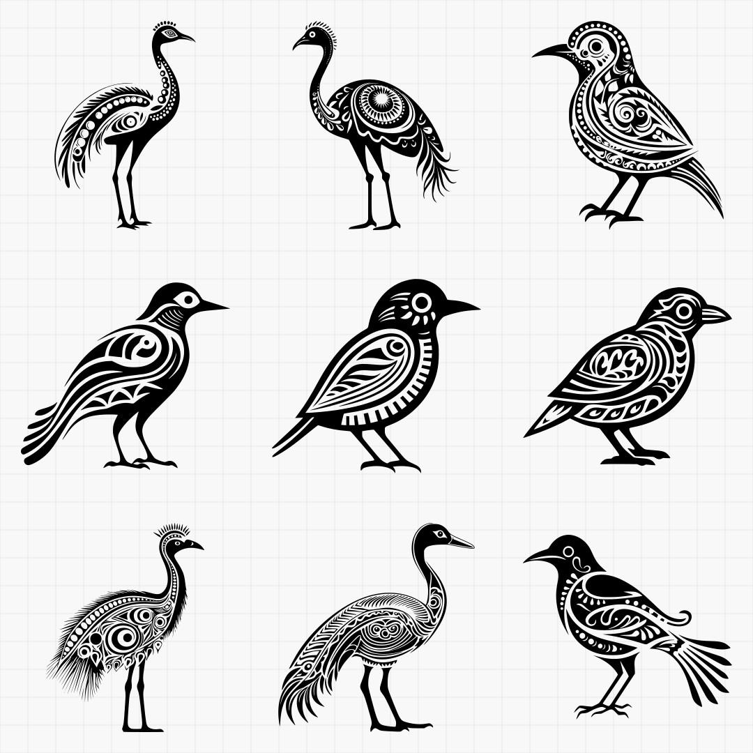 Tribal Bird Pack - Thumbnail 2