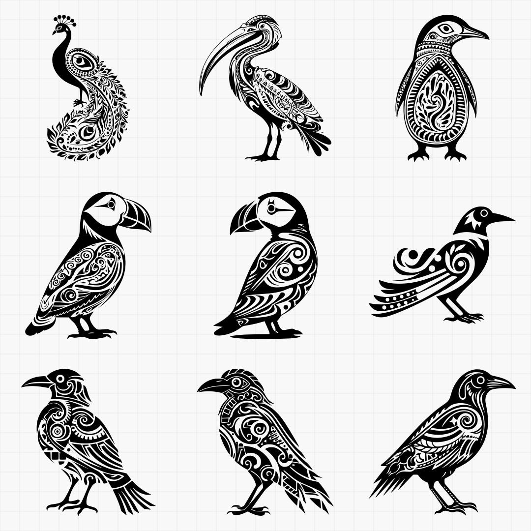 Tribal Bird Pack - Thumbnail 6