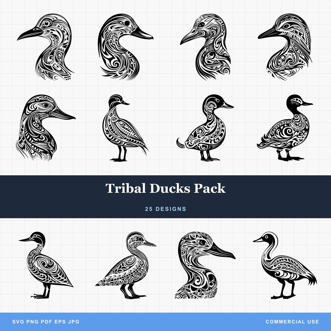 Tribal Ducks Pack