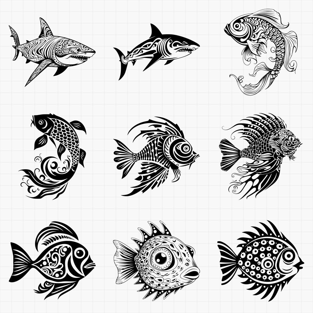 Tribal Fish Pack - Thumbnail 4