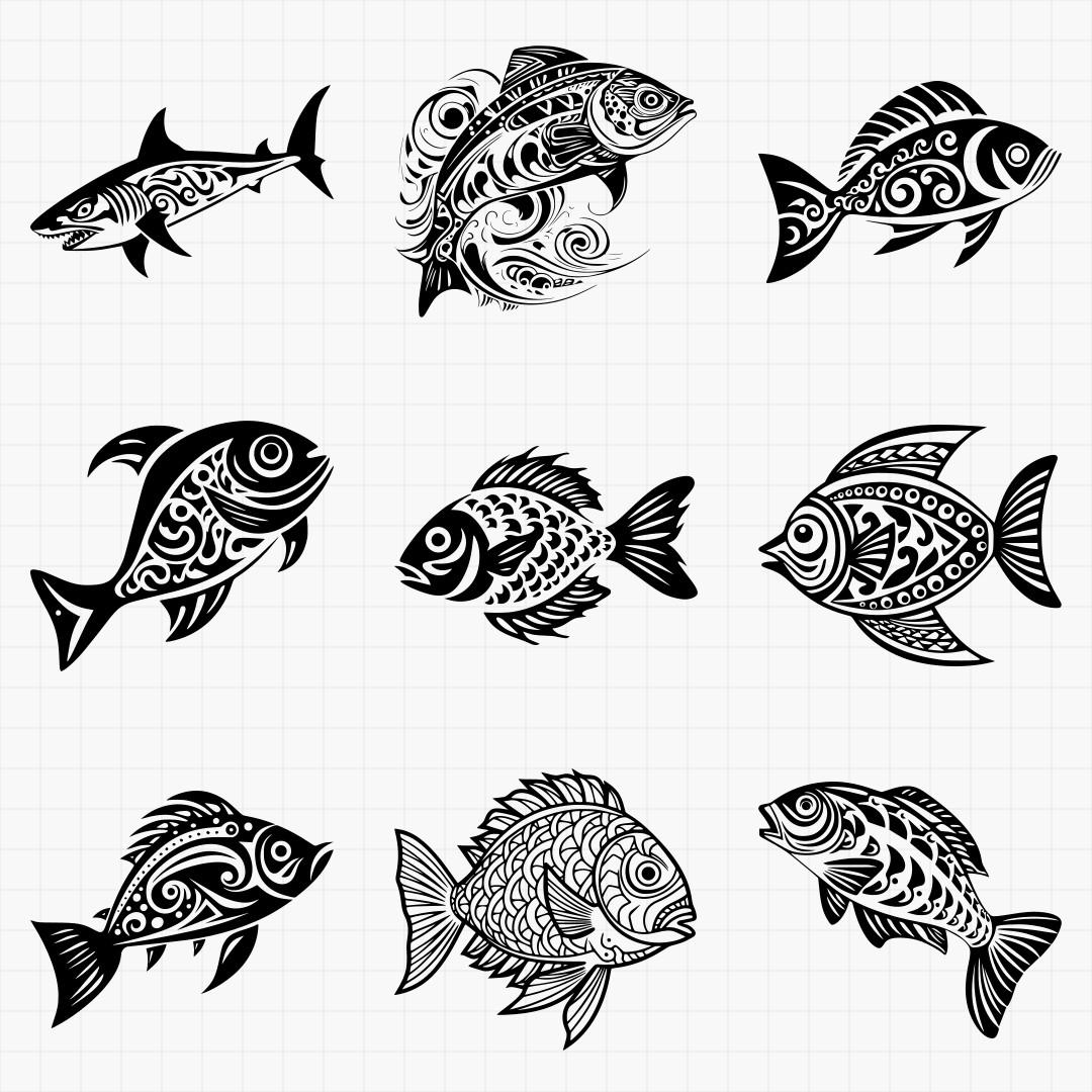 Tribal Fish Pack - Thumbnail 6