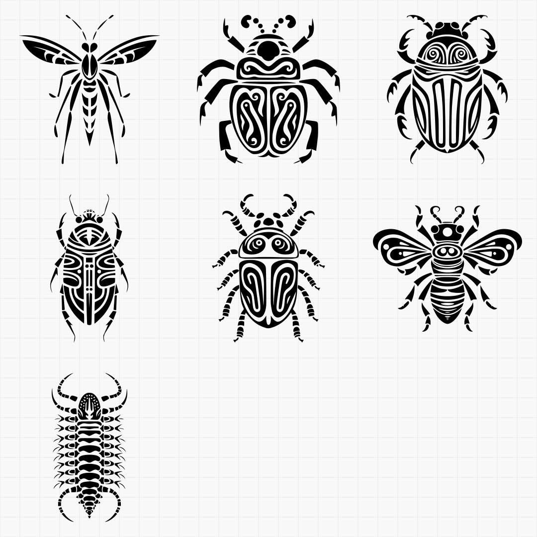 Tribal Insects Pack - Thumbnail 4