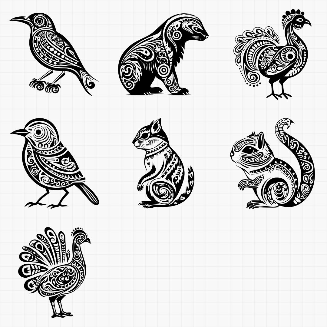 Tribal North American Animal Pack - Thumbnail 4