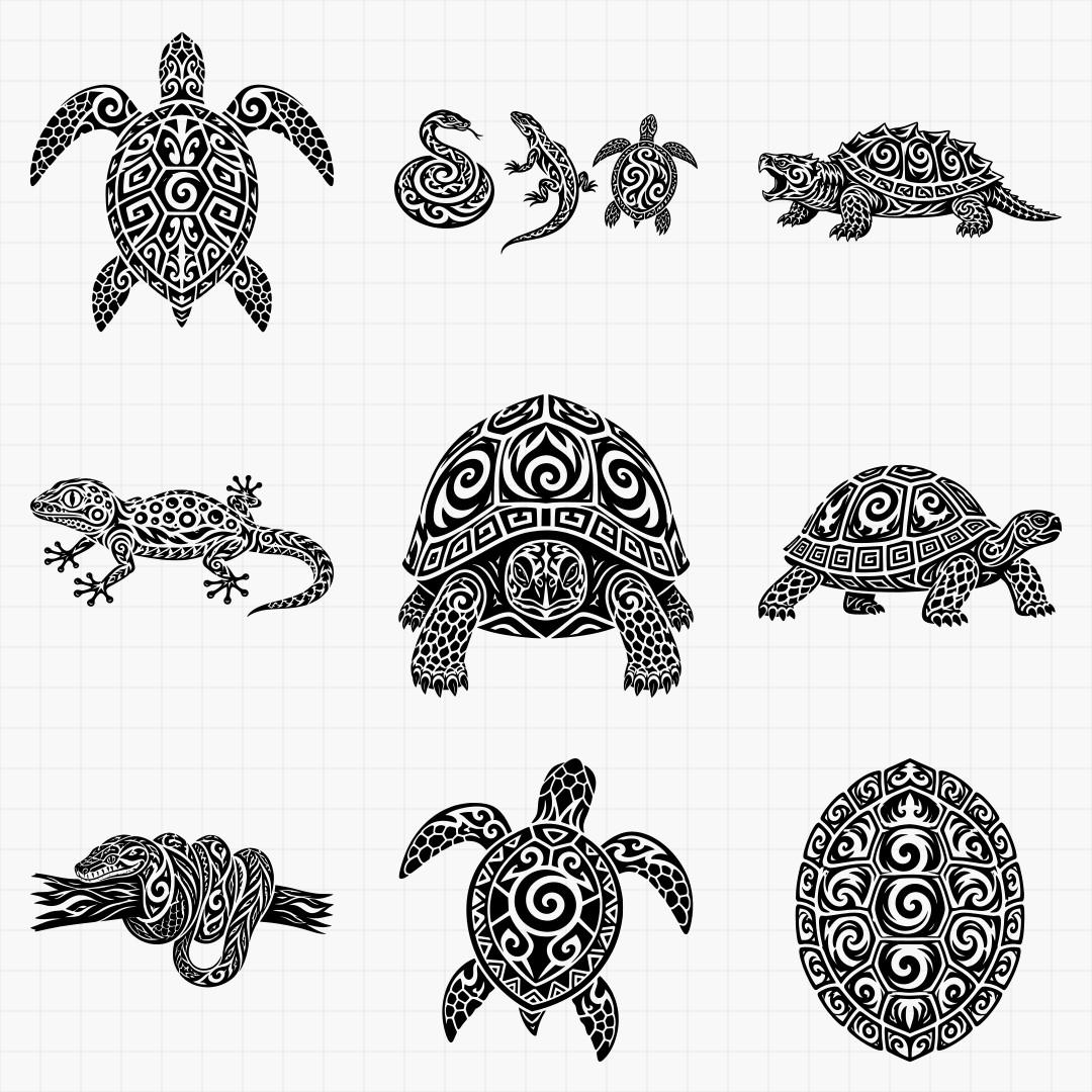 Tribal Reptile Designs - Thumbnail 6