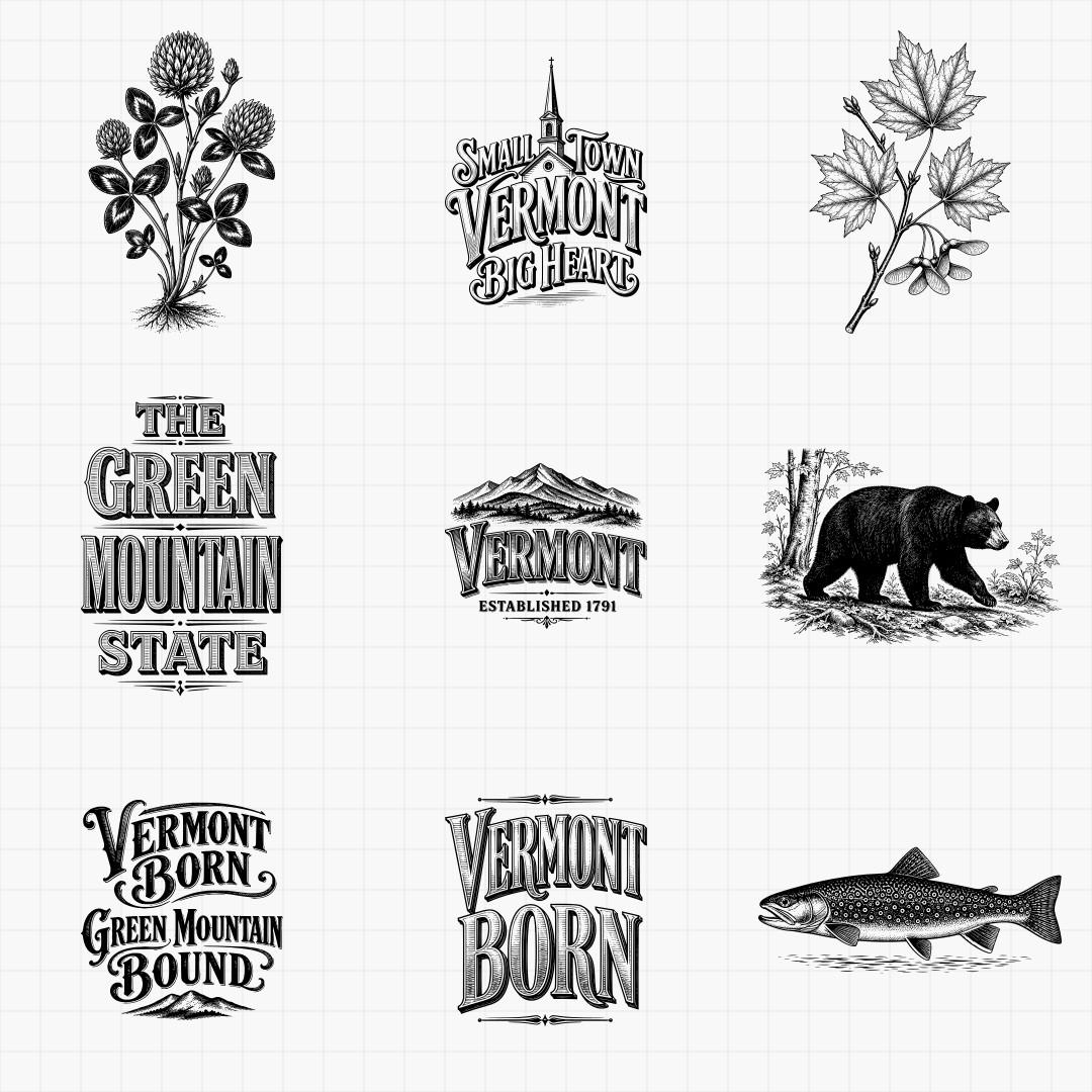 Vermont State Pride & Travel Designs - Thumbnail 4
