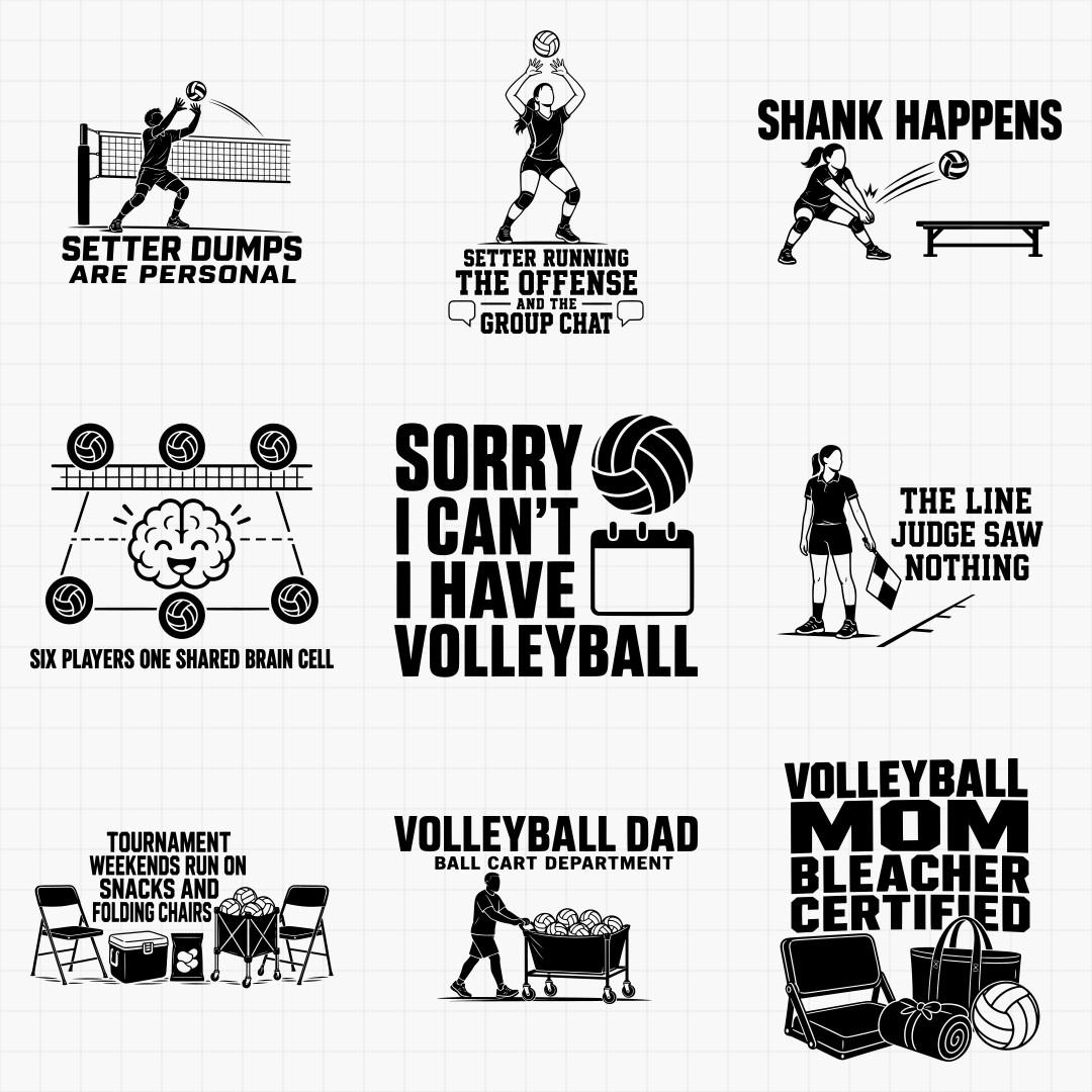Volleyball Designs - Thumbnail 4