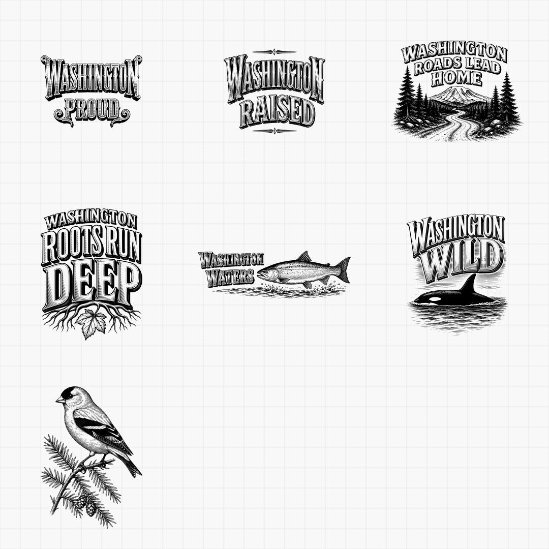 Washington State Pride & Travel Designs - Thumbnail 6