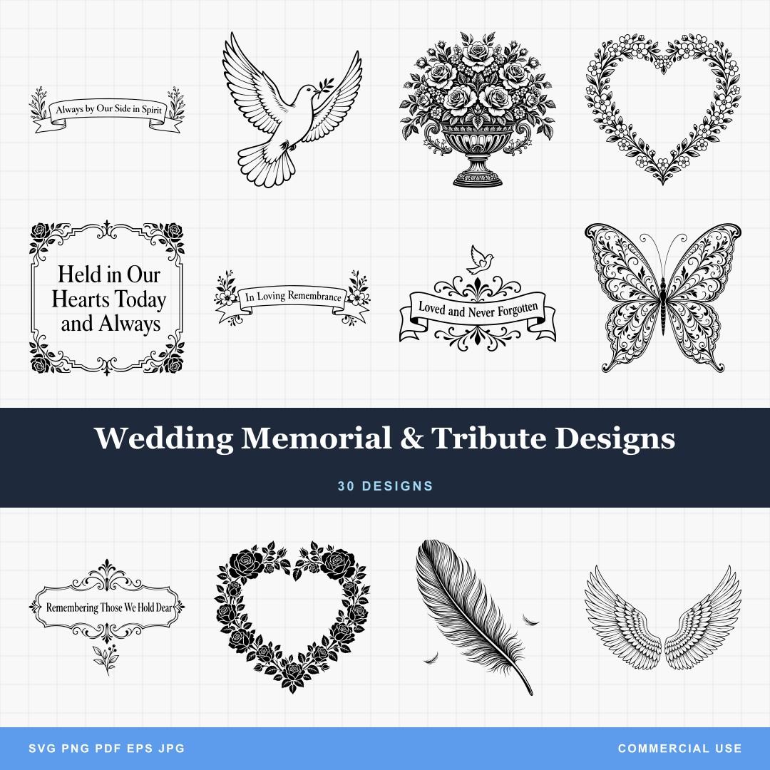 Wedding Memorial & Tribute Designs