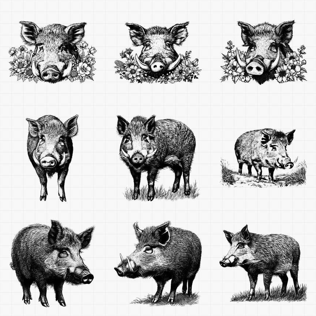 Wild Boar Designs Pack - Thumbnail 4