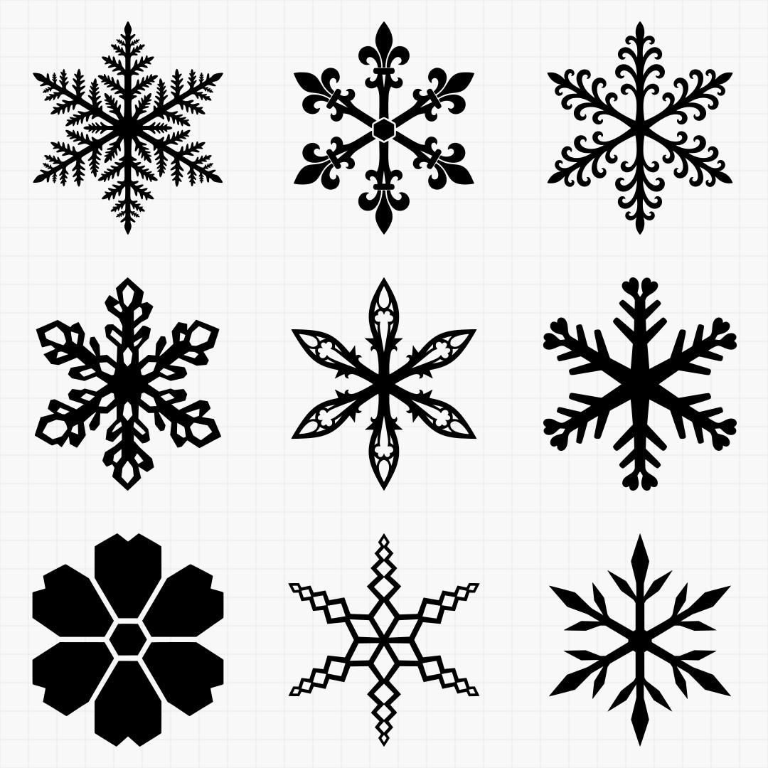 Winter Snowflake Designs - Thumbnail 3