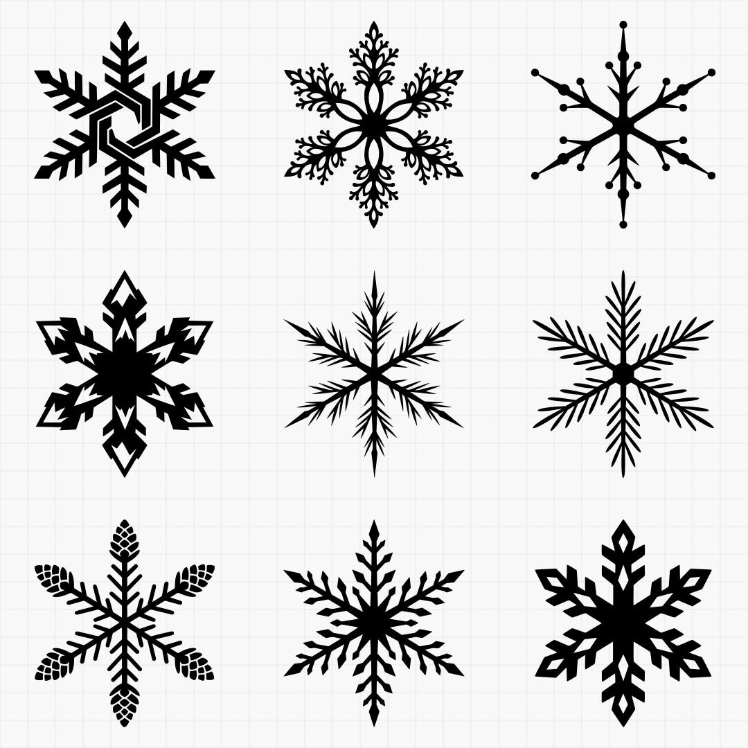 Winter Snowflake Designs - Thumbnail 4