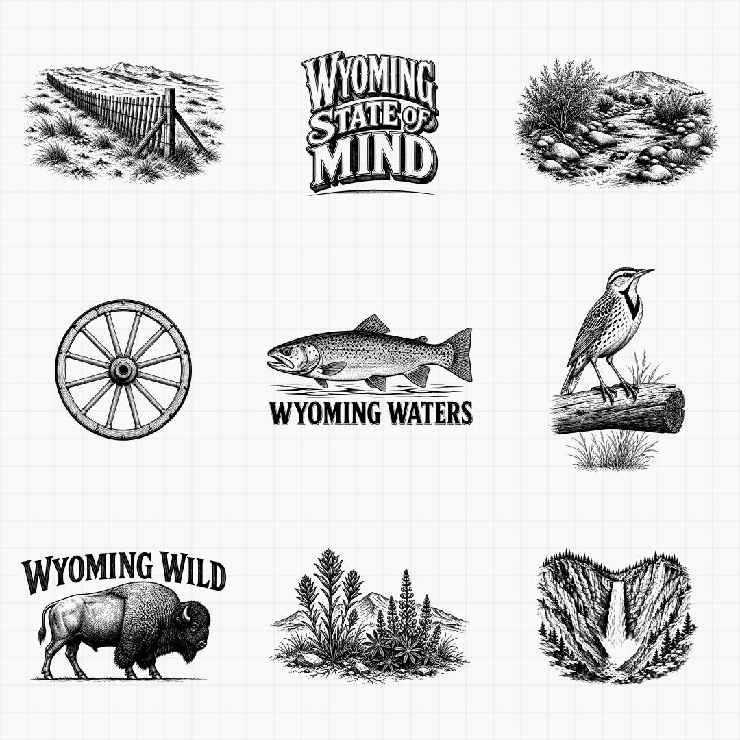 Wyoming State Pride & Travel Designs - Thumbnail 6