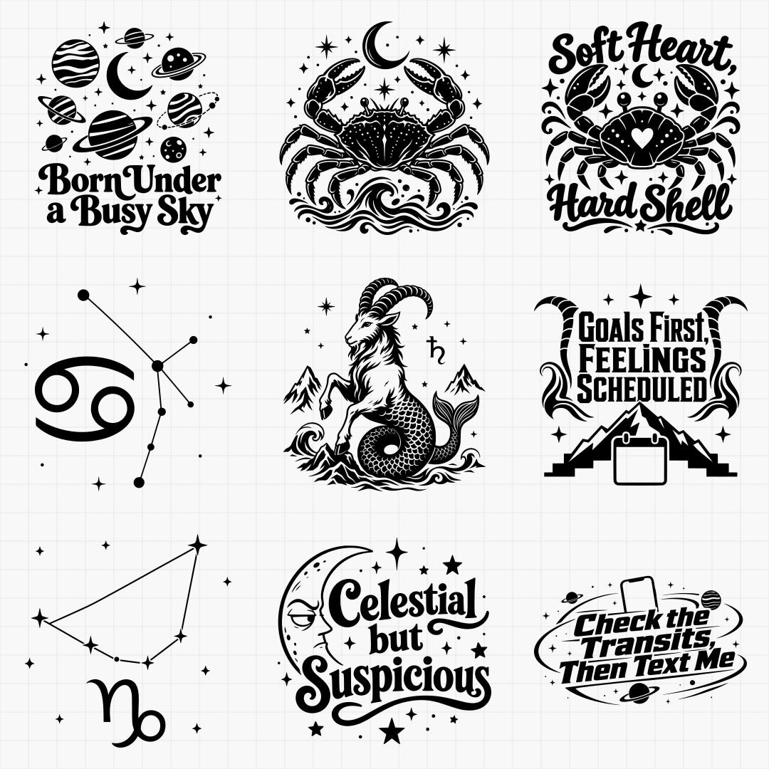 Zodiac & Astrology Designs - Thumbnail 3