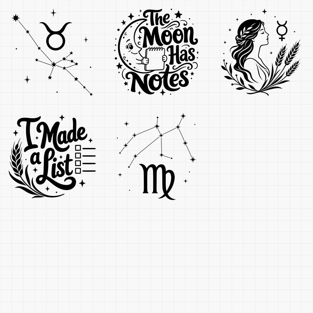 Zodiac & Astrology Designs - Thumbnail 7