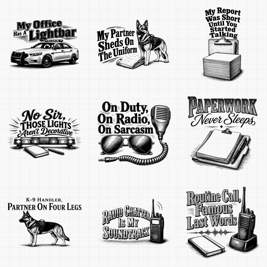 Police & Law Enforcement Designs - Thumbnail 3