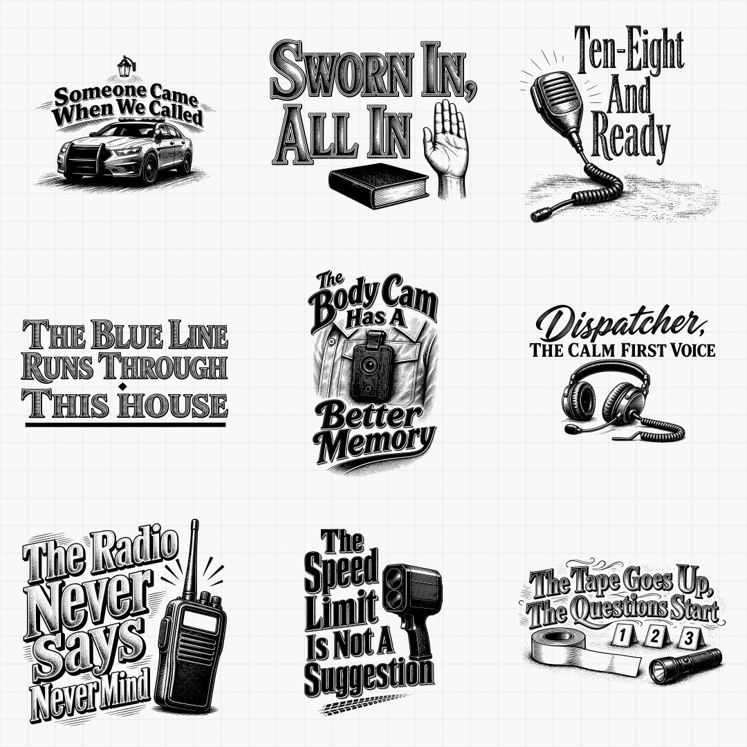 Police & Law Enforcement Designs - Thumbnail 4