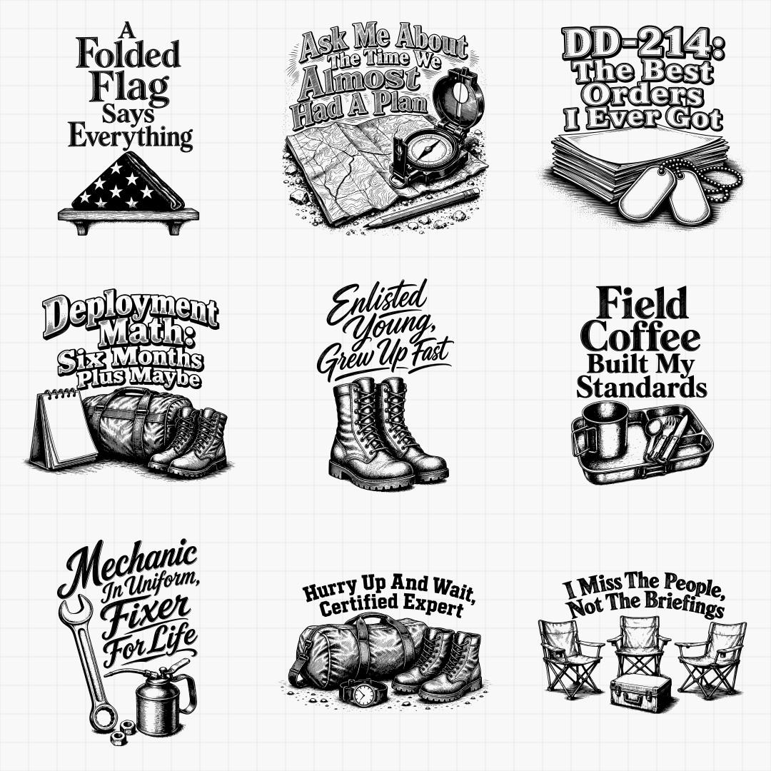 Veteran and Military Designs - Thumbnail 2
