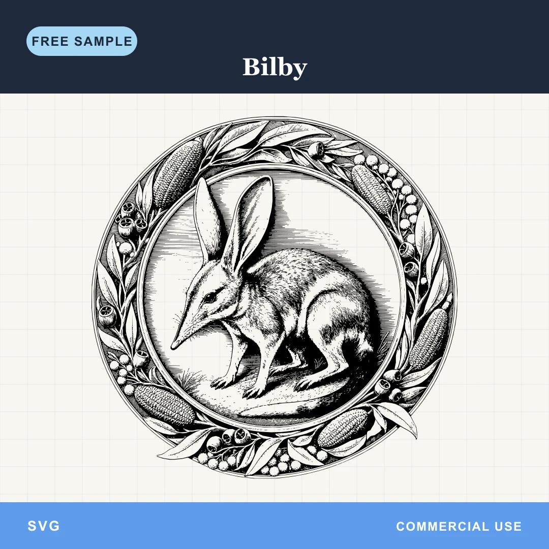 Free Bilby SVG
