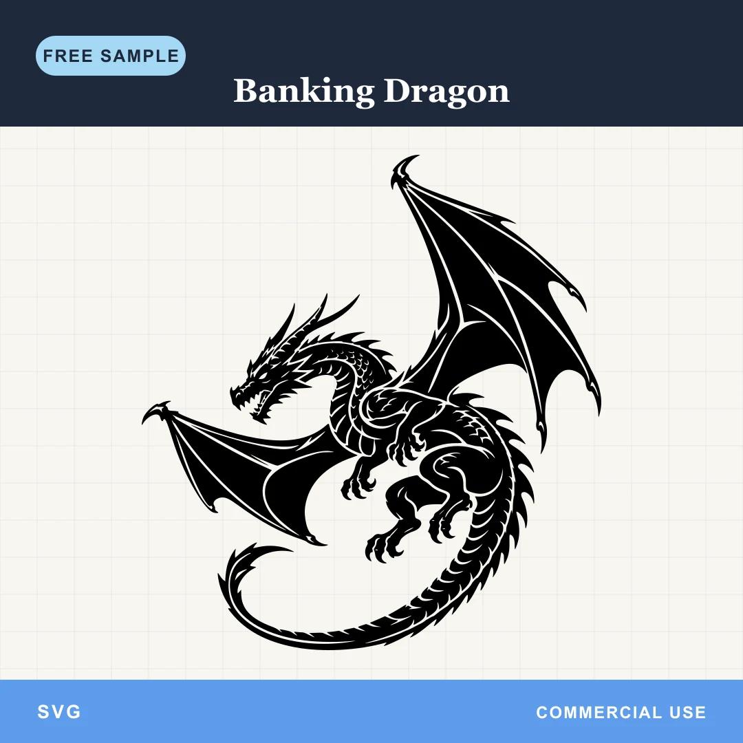 Free Banking Dragon SVG