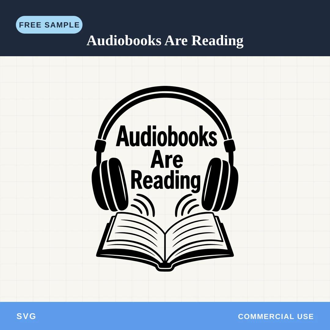 Free Audiobooks Are Reading SVG