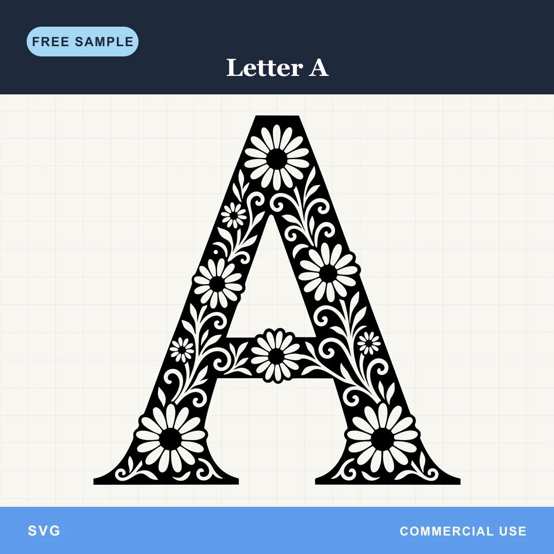 Free Letter A SVG