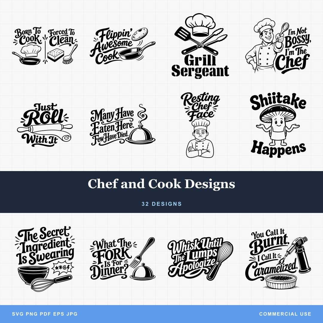 Chef and Cook Designs
