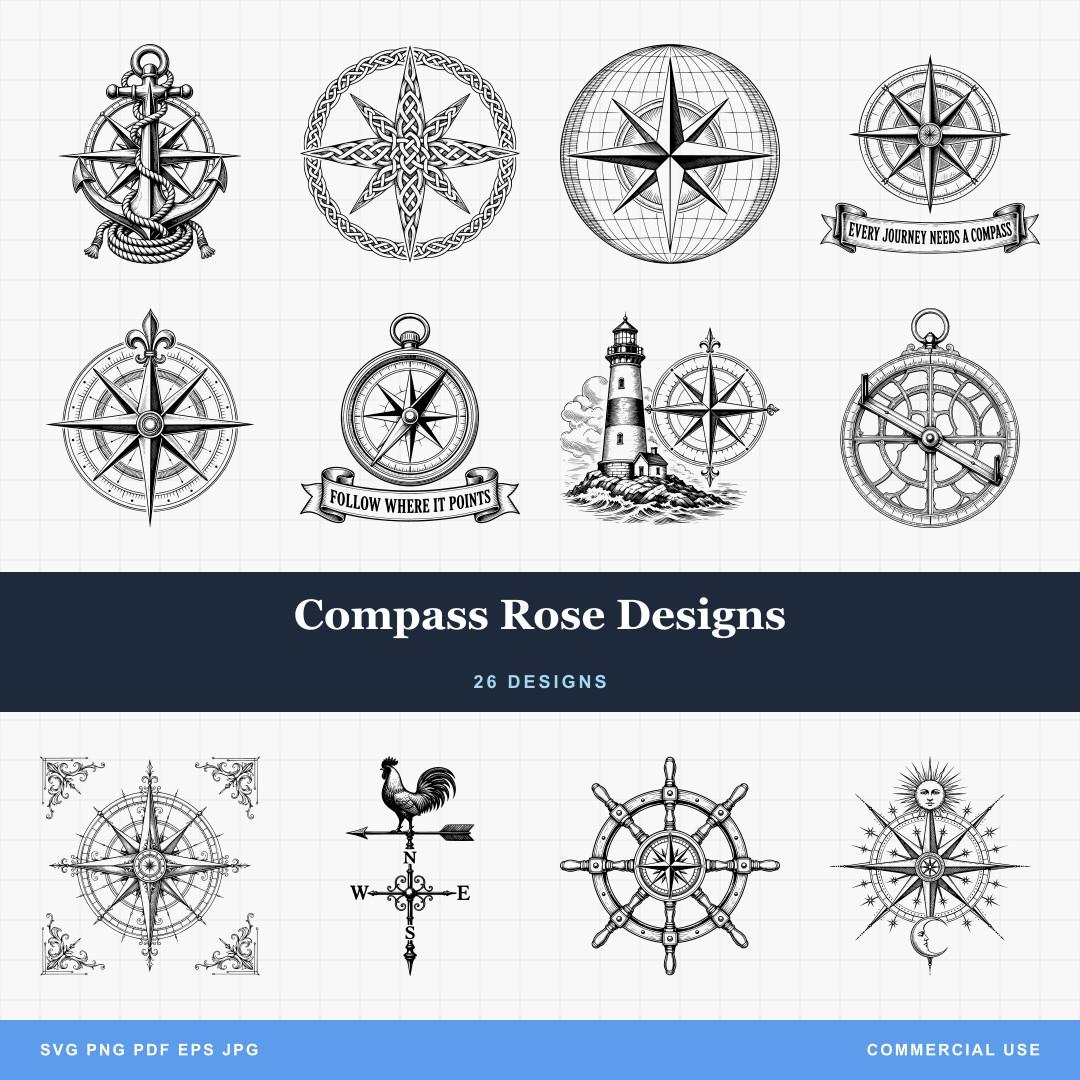 Compass Rose Designs