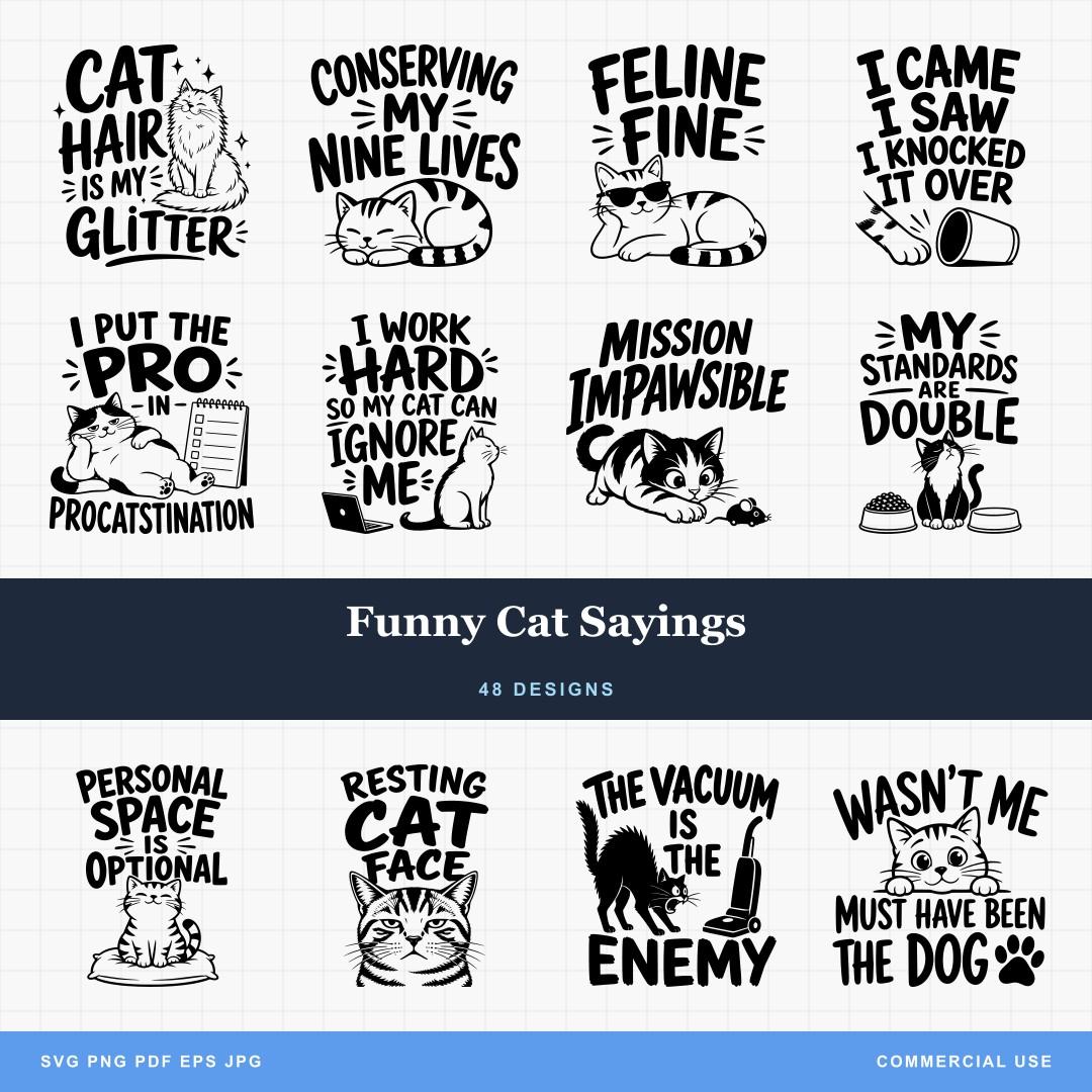 Funny Cat Sayings