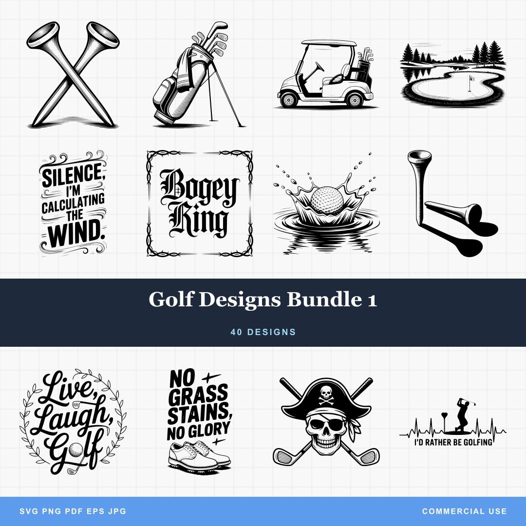 Golf Designs Bundle 1