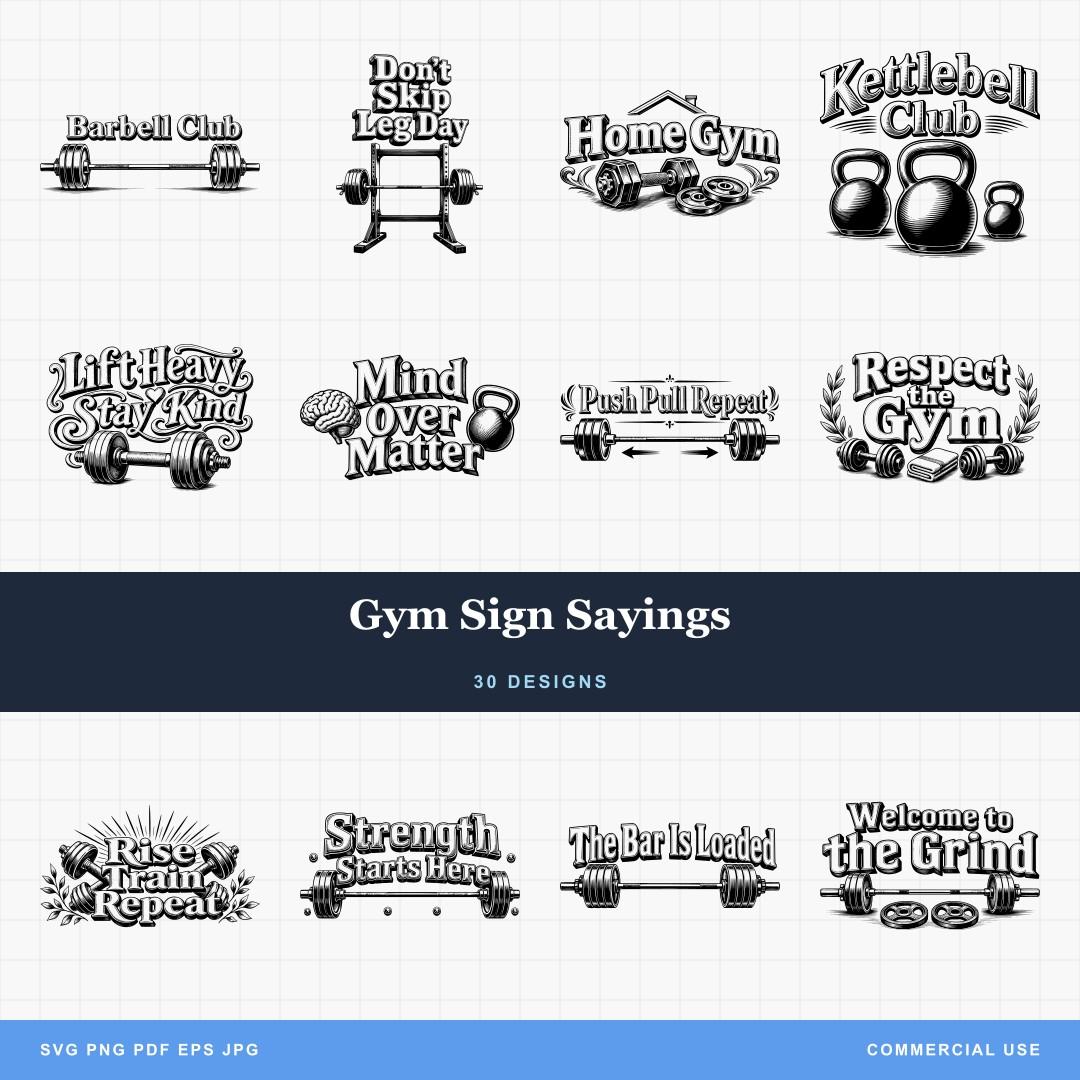 Gym Sign Sayings