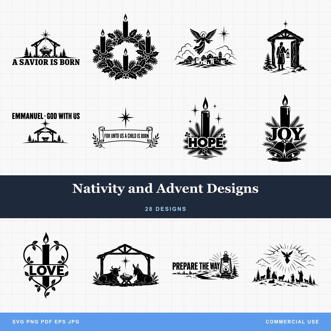 Nativity and Advent Designs