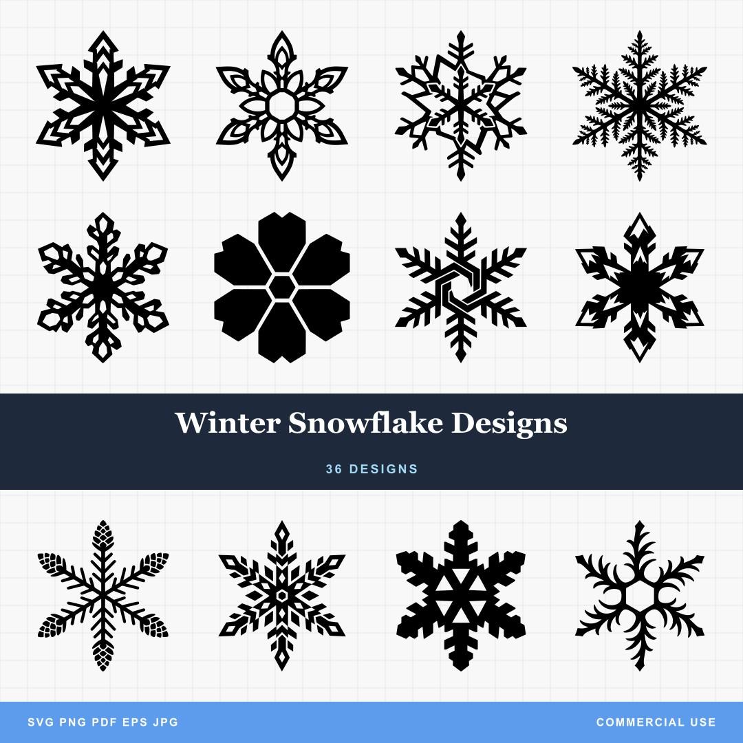 Winter Snowflake Designs