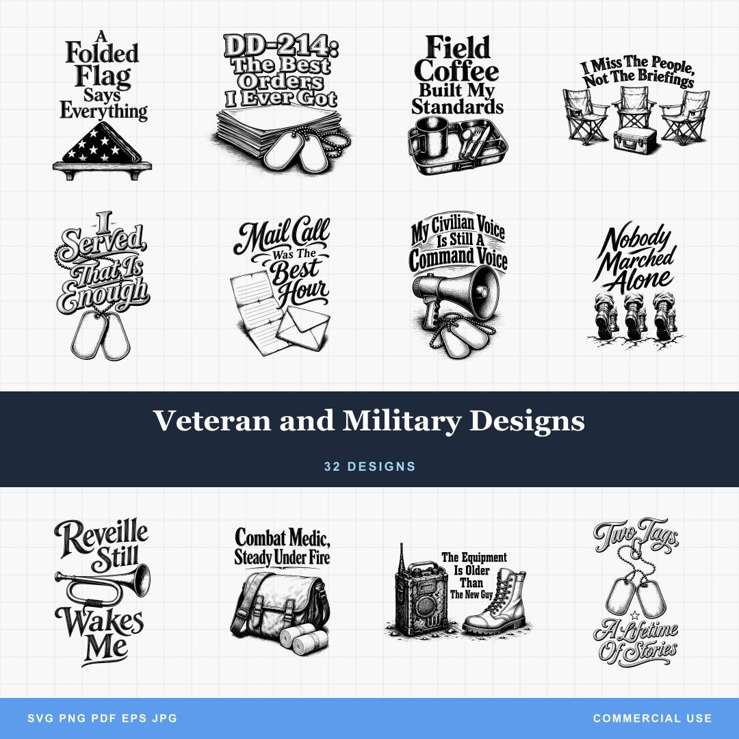 Veteran and Military Designs