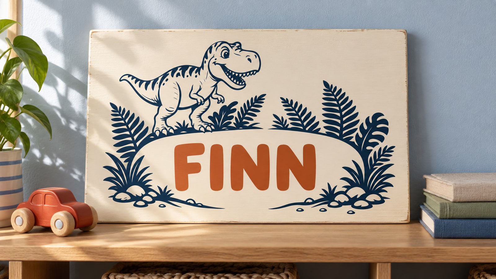 Dinosaur SVG Designs for Kids' Rooms and Birthday Gifts
