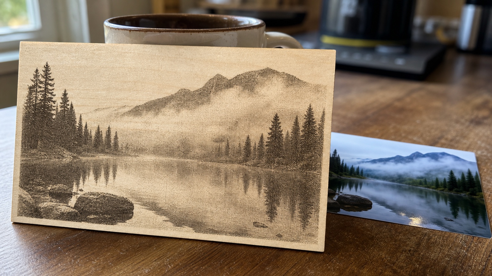 How to Prepare a Photo for Laser Engraving So It Stops Burning as Mud